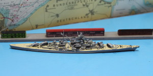 Battleship "Tirpitz" painted decks (1 p.) GER 1943 Neptun N 1001S